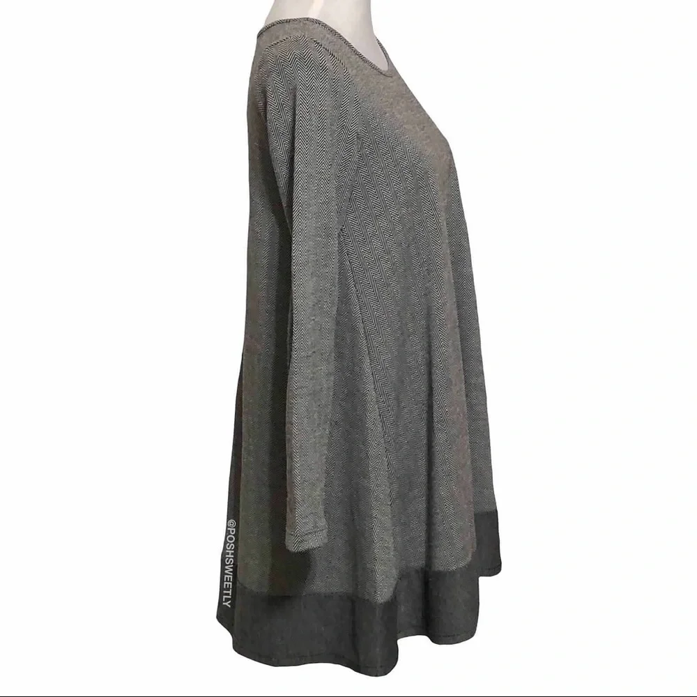 Anthropologie Herringbone Swing Dress - Picture 4 of 13